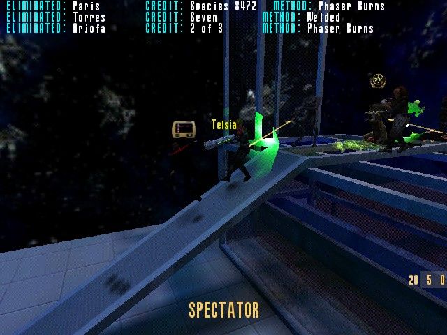 Star Trek: Voyager - Elite Force (Windows) screenshot: Multiplayer mode
