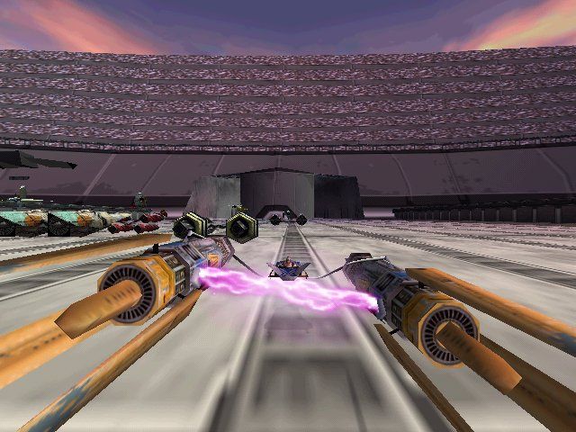 Star Wars: Episode I - Racer (Windows) screenshot: Anakin's Podracer
