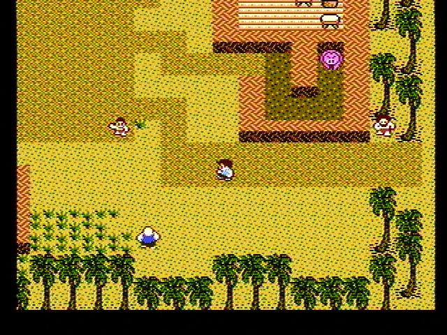 StarTropics (NES) screenshot: Entering a village