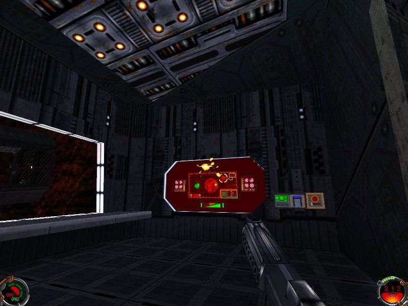 Star Wars: Jedi Knight - Mysteries of the Sith (Windows) screenshot: Control room