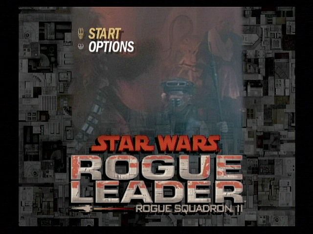 Star Wars: Rogue Squadron II - Rogue Leader (GameCube) screenshot: Title Screen