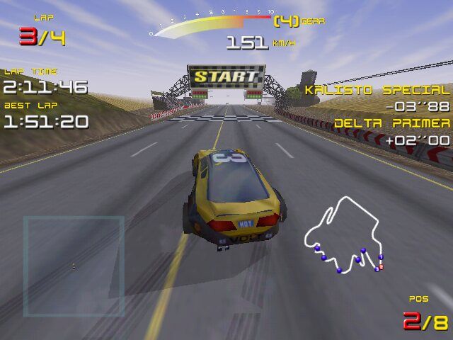 Ultim@te Race Pro (Windows) screenshot: Start
