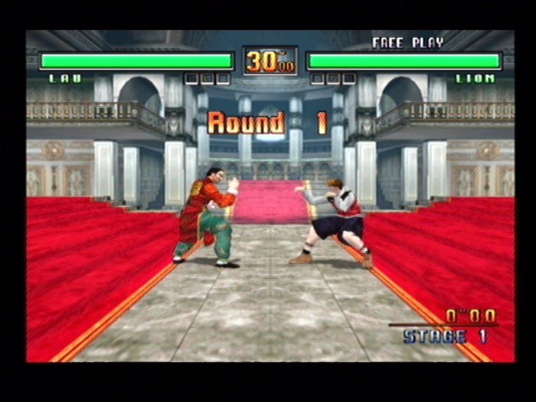 Virtua Fighter 3tb (Dreamcast) screenshot: In Game 4
