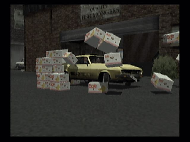 Stuntman (PlayStation 2) screenshot: Diamonds may be a girl's best friend, but stuntmen are a box's worst enemy.