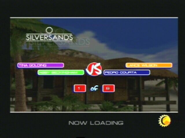 Summer Heat Beach Volleyball (PlayStation 2) screenshot: Loading screen
