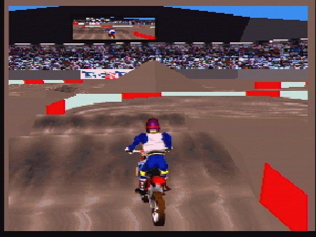 Supercross 3D (Jaguar) screenshot: Practice Mode