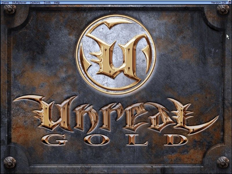 Unreal: Gold (Windows) screenshot: That's all there is here. Go look at the shots for Unreal or Return to Na Pali to see what the game looks like.