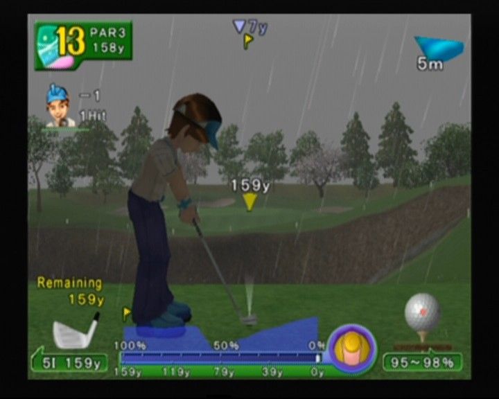 Screenshot of Swingerz Golf (GameCube, 2002) MobyGames