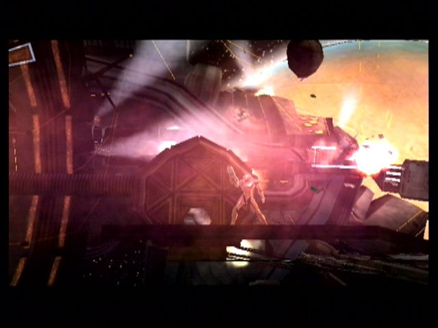 Metroid Prime (GameCube) screenshot: You might want to get out of here quick!