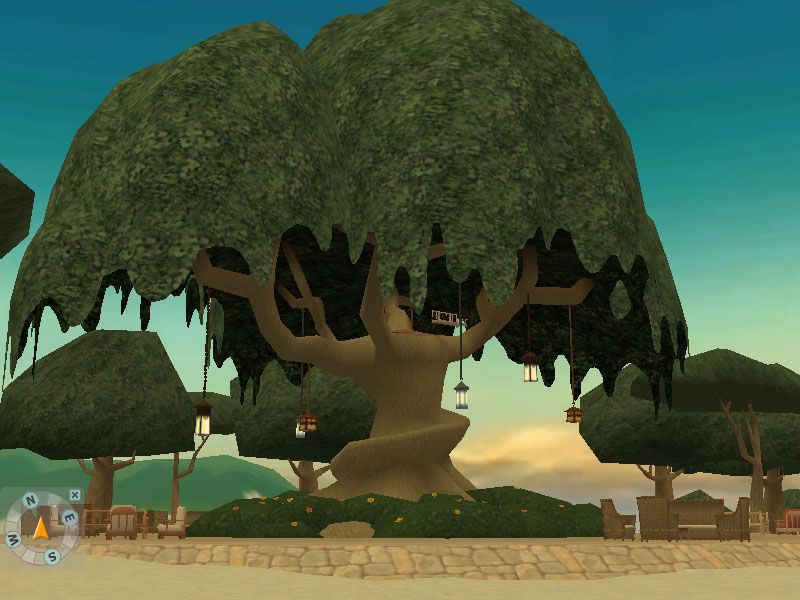 There (Windows) screenshot: The Friendship Tree (note garden furniture below)