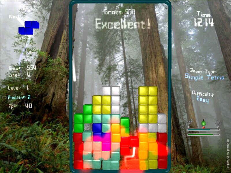 Tetris 4000 (Windows) screenshot: Excellent!