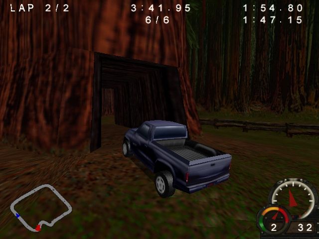 Test Drive: Off-Road 3 (Windows) screenshot: This tree must be very old!