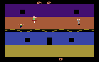 Halloween (Atari 2600) screenshot: Try to save the children