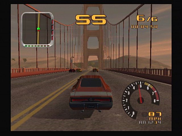 Test Drive (PlayStation 2) screenshot: San Francisco