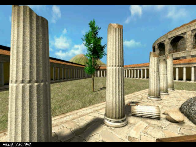 TimeScape: Journey to Pompeii (Windows) screenshot: typical structures ;)