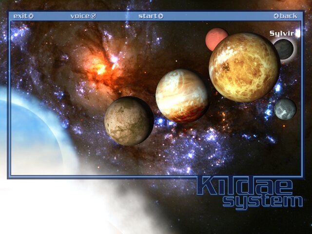 Thunder Brigade (Windows) screenshot: Kildae System