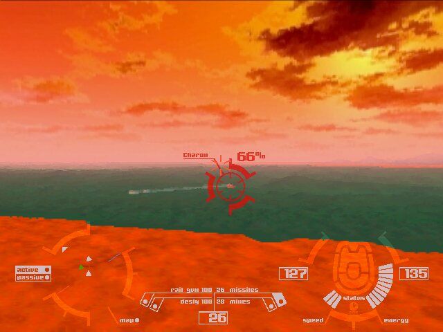 Thunder Brigade (Windows) screenshot: Lava river