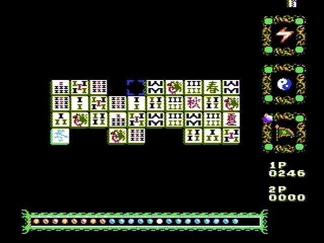 Tiles of Fate (NES) screenshot: The second level