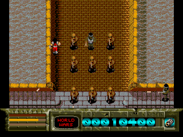Time Soldiers (Amiga) screenshot: The World Wars
