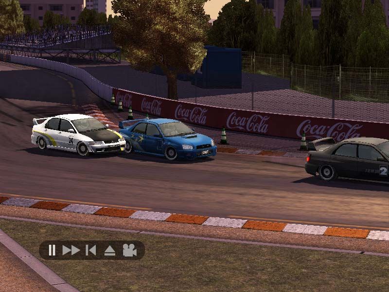 TOCA Race Driver 2 (Windows) screenshot: Subaru Impreza WRX