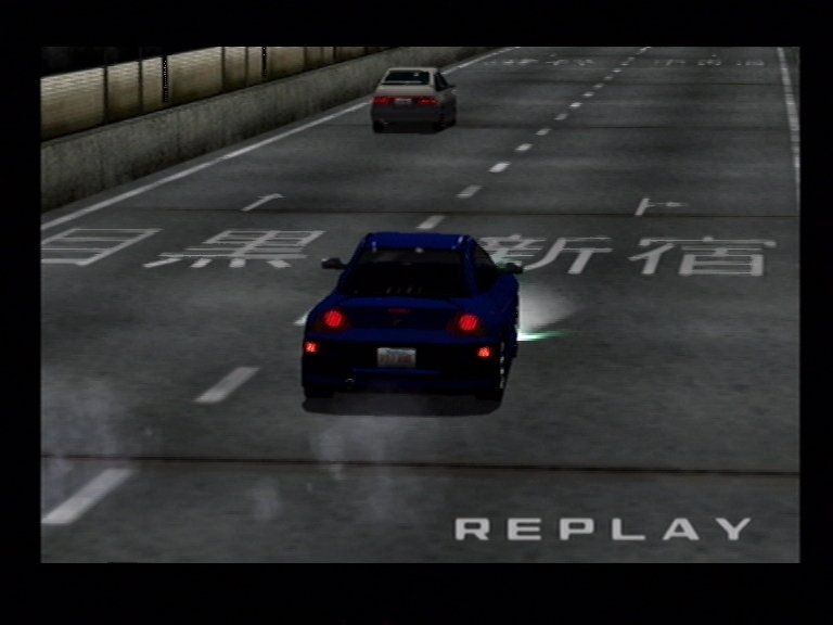 Tokyo Xtreme Racer (Dreamcast) screenshot: Replay 1