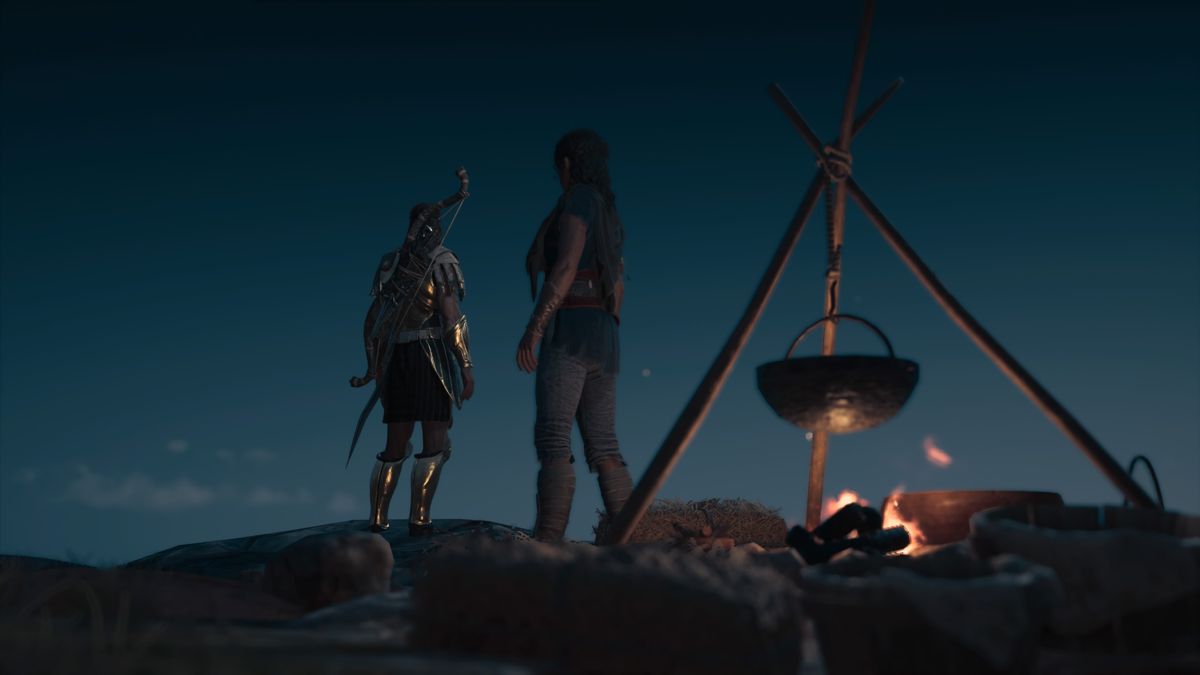 Assassin's Creed: Odyssey - Legacy of the First Blade (PlayStation 4) screenshot: Episode 1: Dinner with Neema