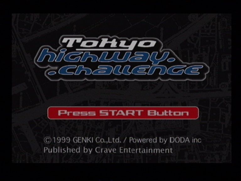 Tokyo Xtreme Racer (Dreamcast) screenshot: Title Screen
