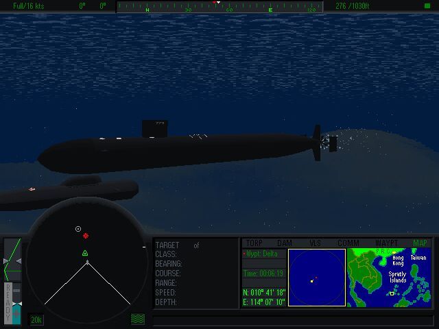 Tom Clancy's SSN (Windows) screenshot: Dead Akula...