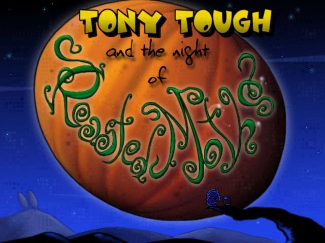 Tony Tough and the Night of Roasted Moths (Windows) screenshot: The title screen