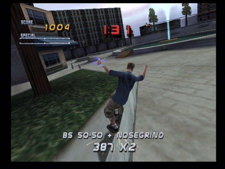 Tony Hawk's Pro Skater 2 (Dreamcast) screenshot: Philadelphia 1