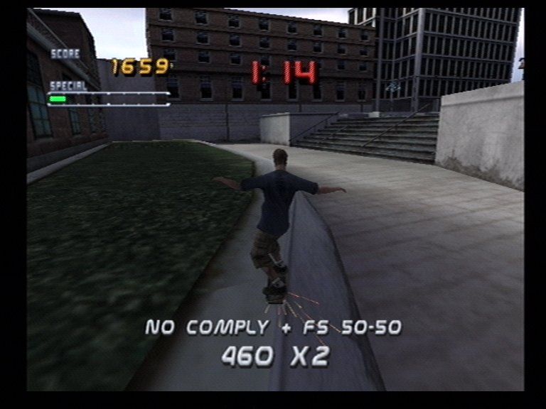 Tony Hawk's Pro Skater 2 (Dreamcast) screenshot: Philadelphia 2