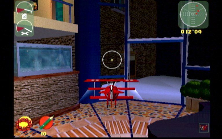 Toy Commander (Dreamcast) screenshot: The Living Room