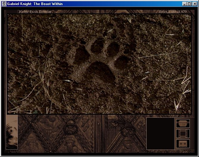 The Beast Within: A Gabriel Knight Mystery (Windows) screenshot: Pawn