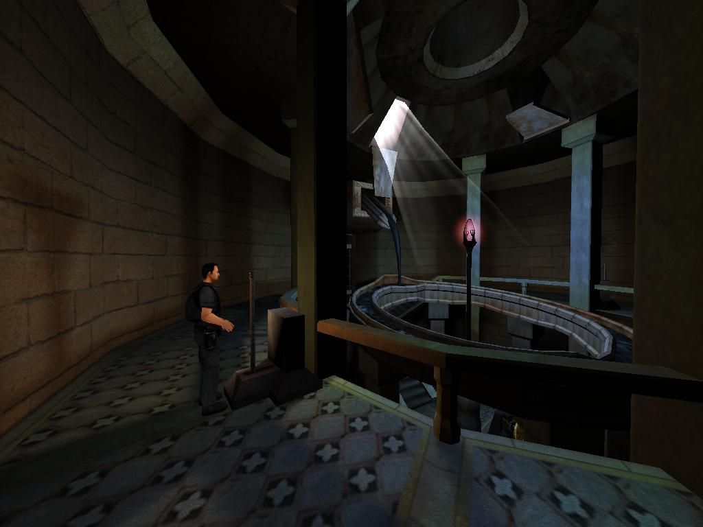 Traitors Gate 2: Cypher (Windows) screenshot: Where's Lara Croft when you need her??