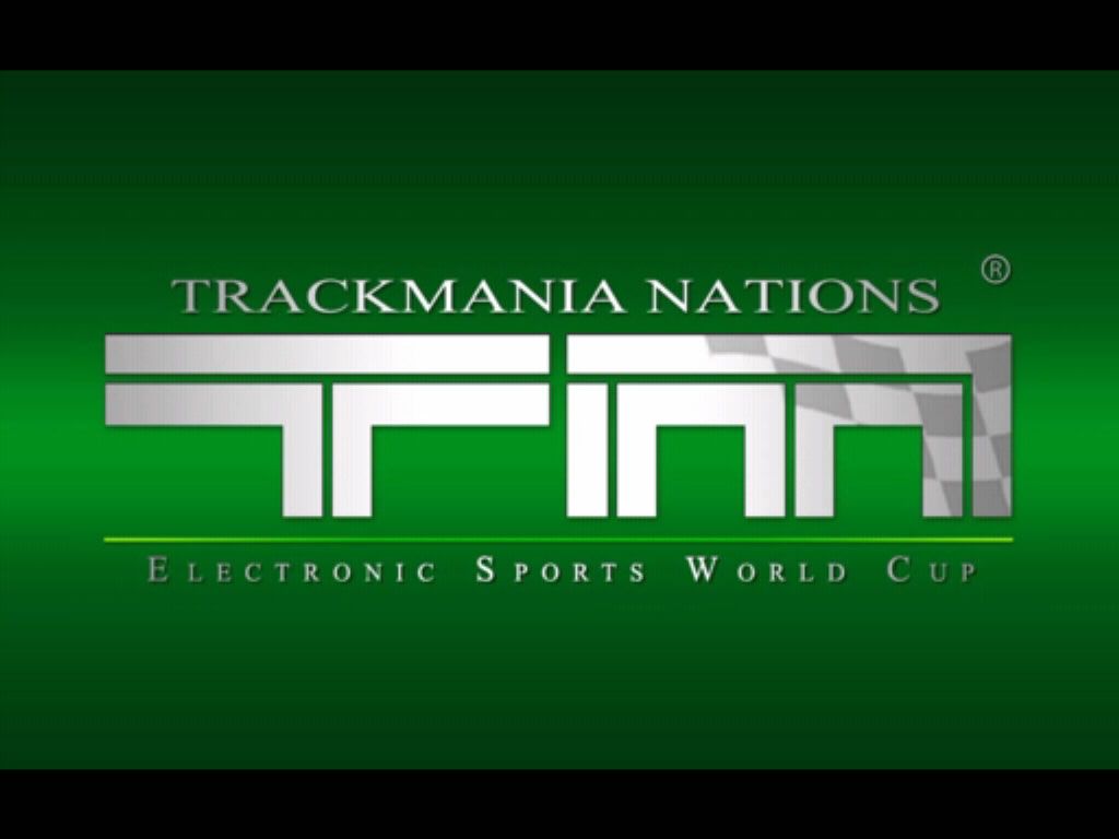 TrackMania Nations ESWC (Windows) screenshot: Title screen
