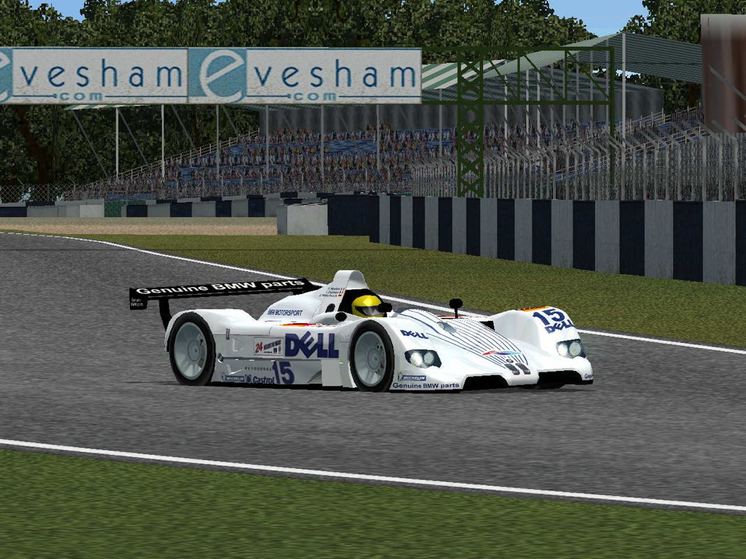 Total Immersion Racing (Windows) screenshot: The BMW prototype. Nice car... Shame for the handling