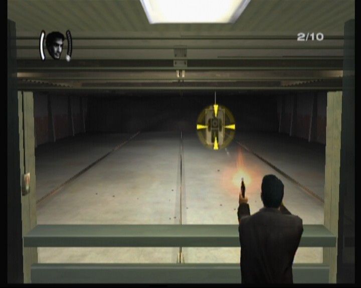 True Crime: Streets of LA (Xbox) screenshot: Target shooting.