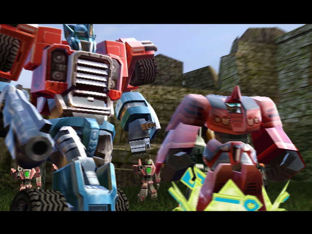 TransFormers (PlayStation 2) screenshot: You have rescued a Minicon...