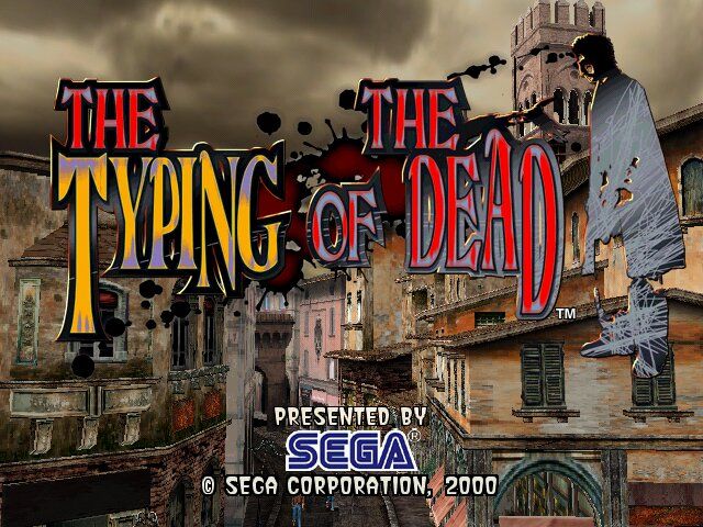 The Typing of the Dead (Windows) screenshot: Menu