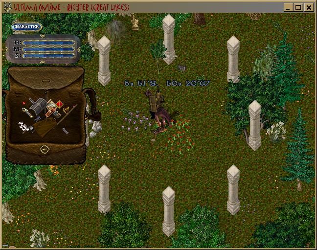 Screenshot of Ultima Online Renaissance (Windows, 2000) MobyGames