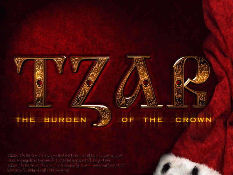 Tzar: The Burden of the Crown (Windows) screenshot: Title Screen