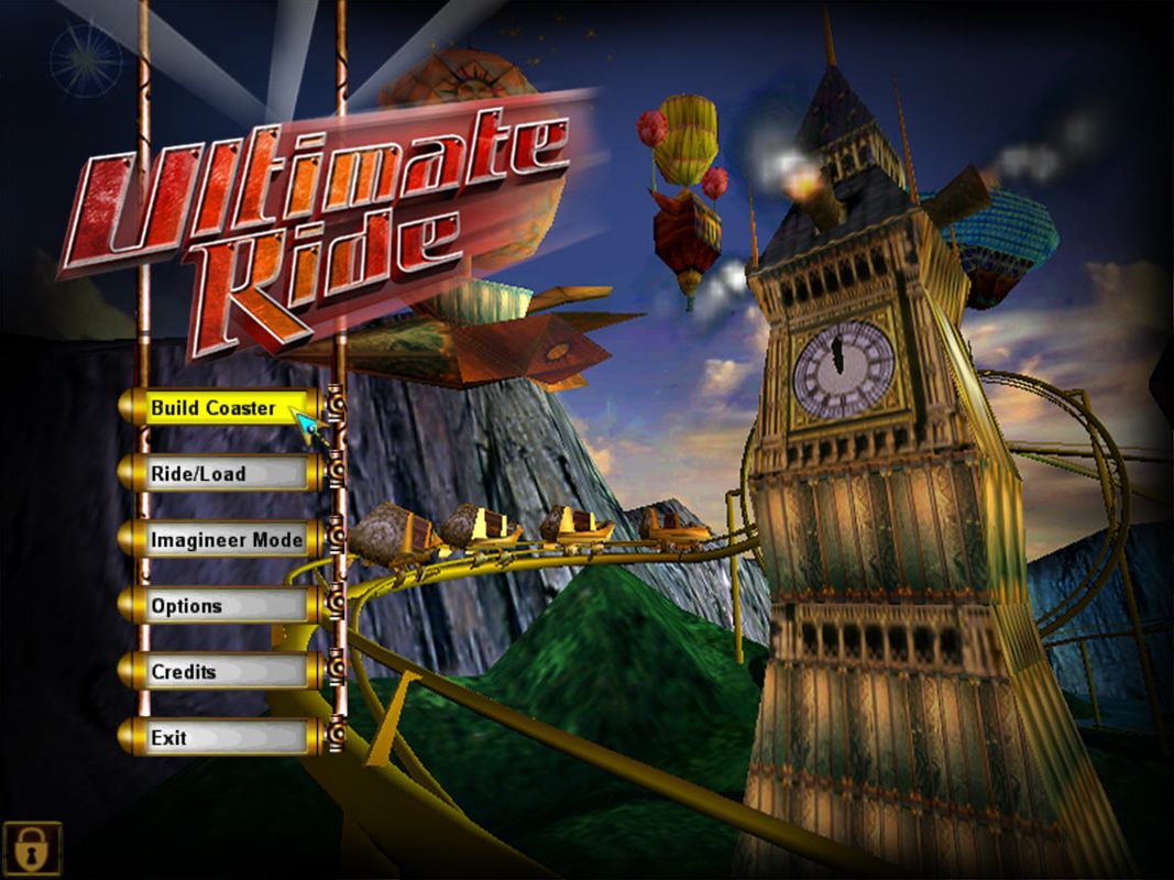 Ultimate Ride (Windows) screenshot: Main Menu