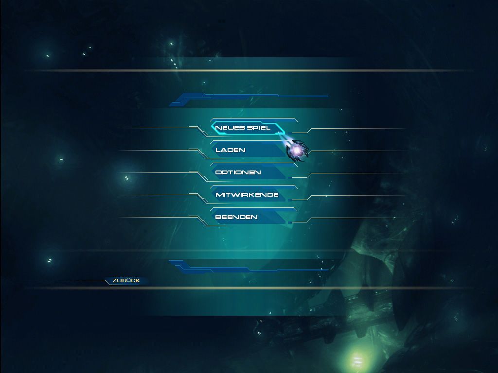 Unreal II: The Awakening (Windows) screenshot: Main menu