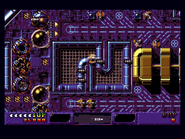 Uridium 2 (Amiga) screenshot: Multiple Targets Below