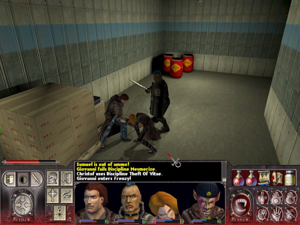 Screenshot of Vampire: The Masquerade - Redemption (Windows, 2000