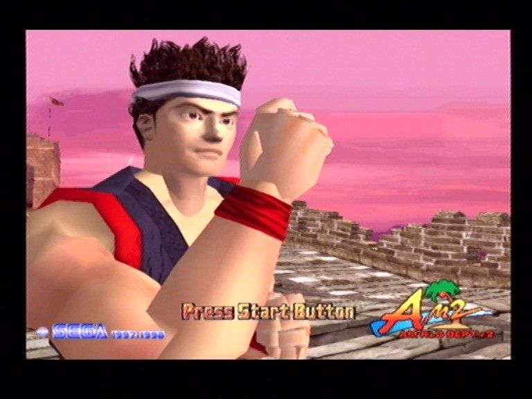 Virtua Fighter 3tb (Dreamcast) screenshot: Attract 3