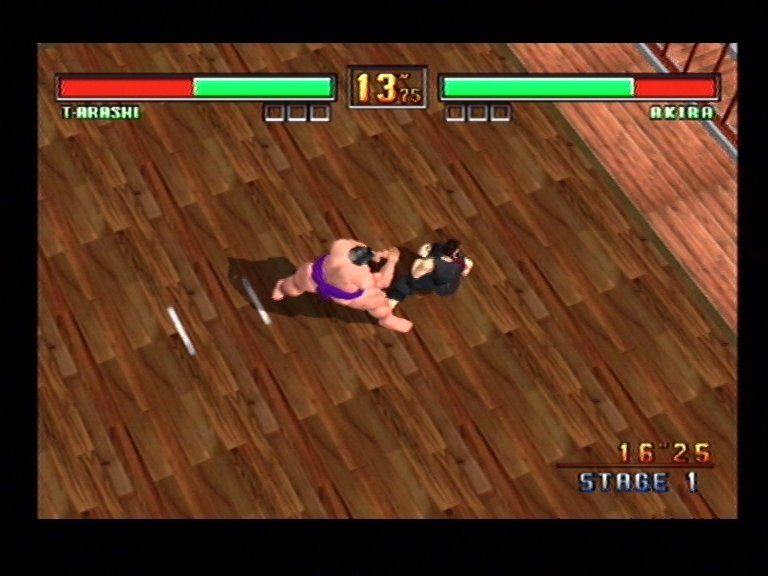 Virtua Fighter 3tb (Dreamcast) screenshot: In Game 2