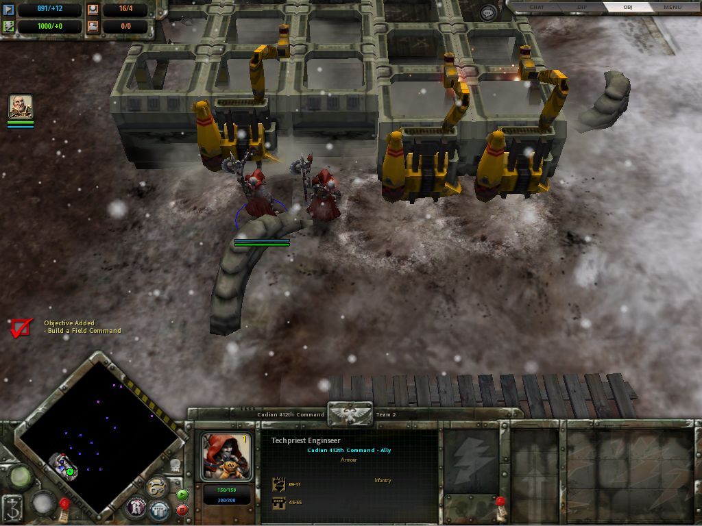 Screenshot of Warhammer 40,000: Dawn of War - Winter Assault (Windows,  2005) - MobyGames