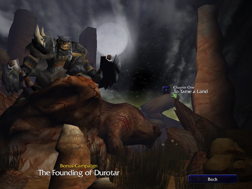 WarCraft III: The Frozen Throne (Windows) screenshot: The bonus RPG campaign