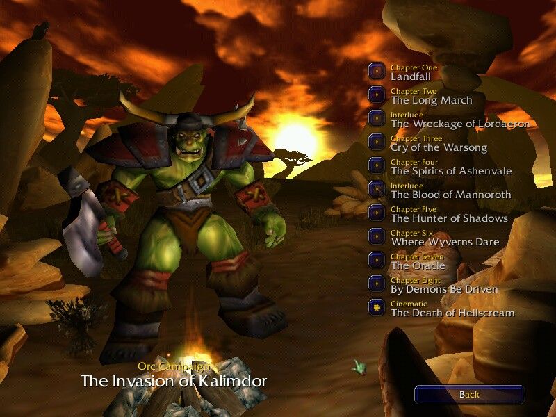 WarCraft III: Reign of Chaos (Windows) screenshot: Orc Campaign